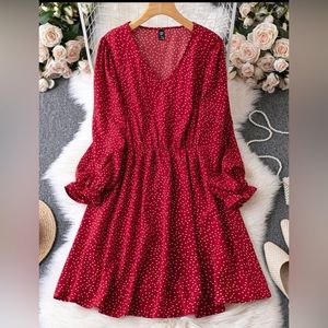 Red Polka Dot Dress